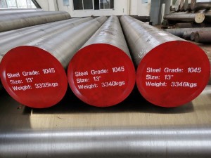 SAE 1045 Forged round steel