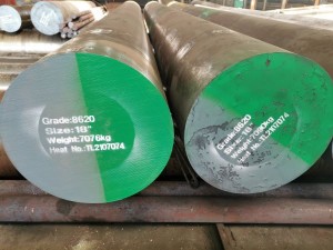 SAE 8620 Forged round steel with annealed condition